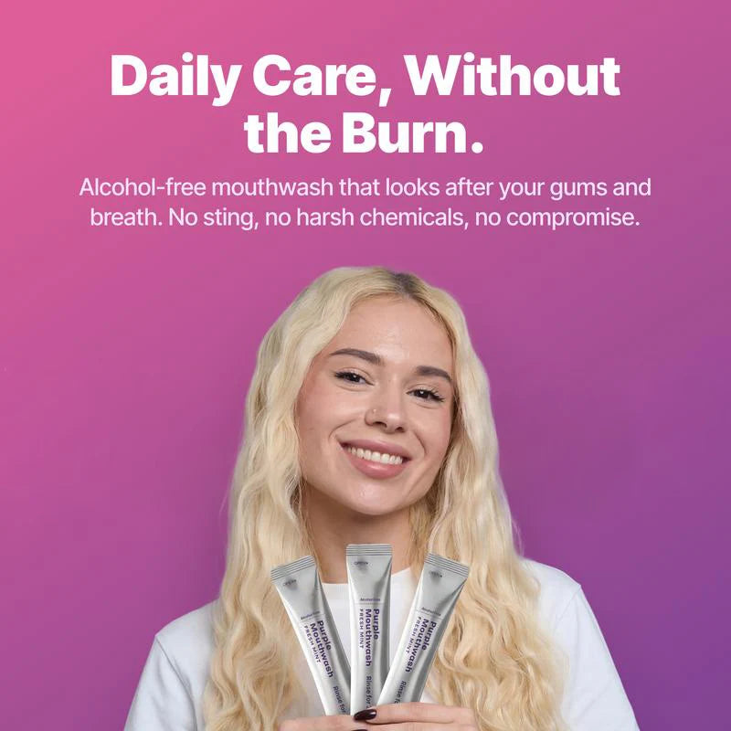 Mouthwash Sachets - Color-Correcting Formula For A Fresher-Looking Smile