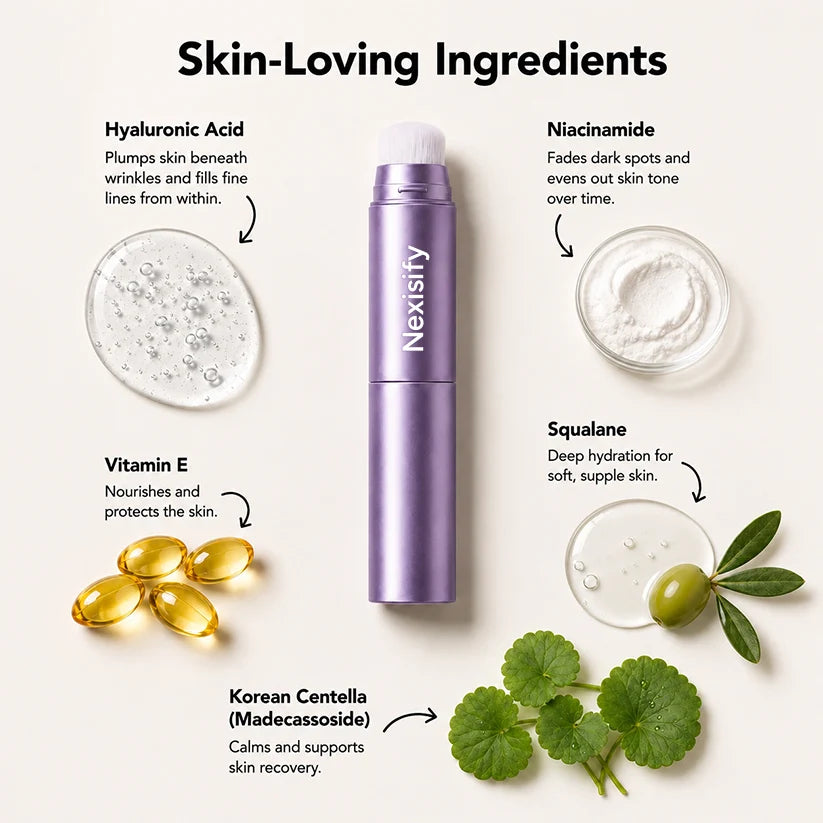 Changing Foundation Stick a The stick that makes mature skin glow again