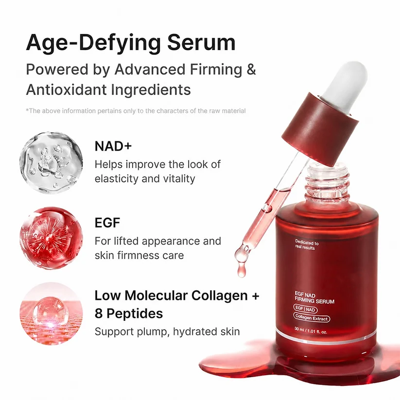NAD+ EGF Firming Serum | Visibly Smooth Fine Lines & Bring Back Plump Youthful Radiance