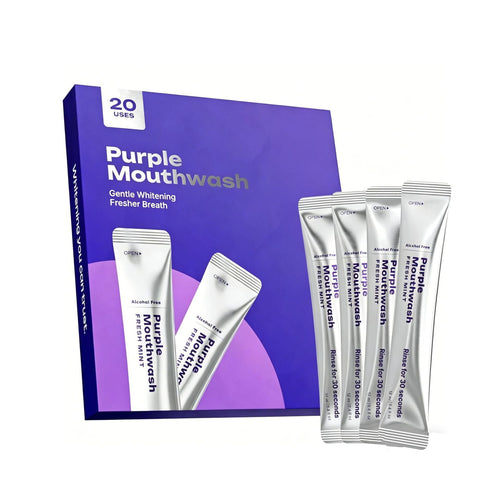 Mouthwash Sachets - Color-Correcting Formula For A Fresher-Looking Smile