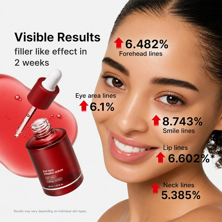 NAD+ EGF Firming Serum | Visibly Smooth Fine Lines & Bring Back Plump Youthful Radiance