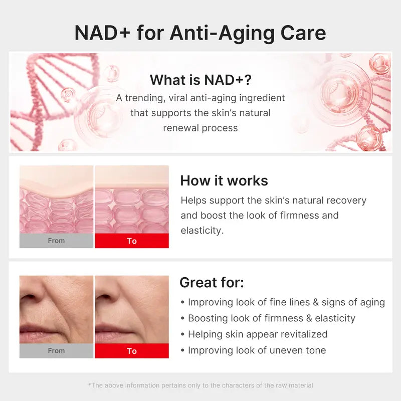 NAD+ EGF Firming Serum | Visibly Smooth Fine Lines & Bring Back Plump Youthful Radiance