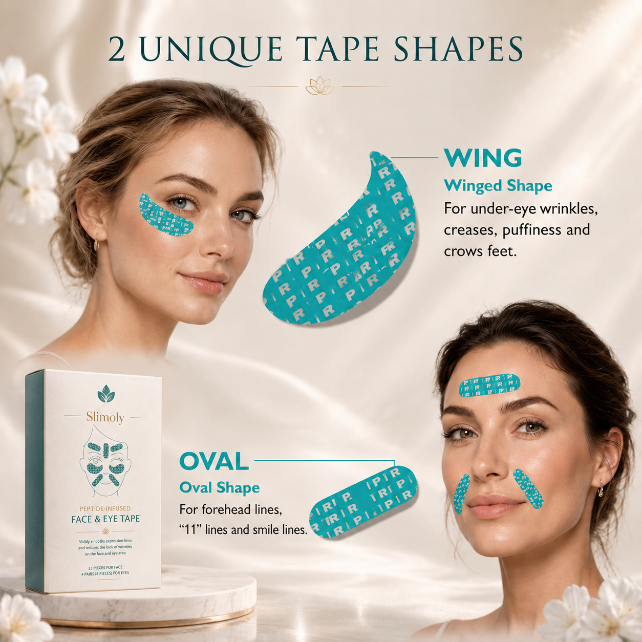 Peptide Face & Eye Tape