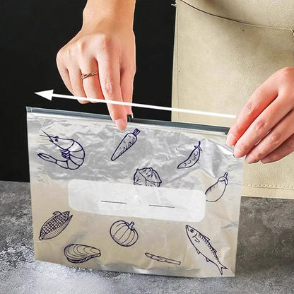 Reusable Aluminum Foil Sealable Storage Bags