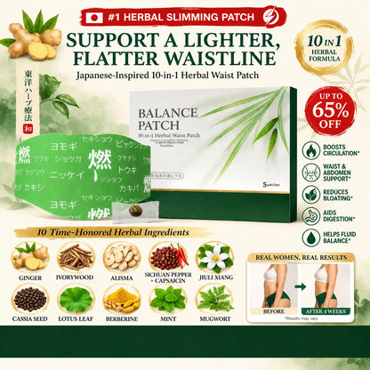 🌿🦋8H Invisible Detox Sculptor Patch— Warming Waist & Abdomen Comfort Patch Set