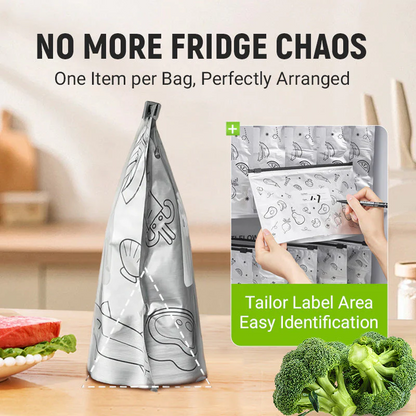 Reusable Aluminum Foil Sealable Storage Bags